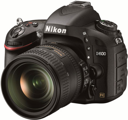 Представлена полнокадровая зеркальная камера Nikon D600