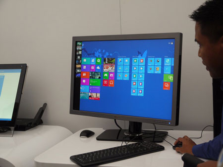 IDF 2012, день второй: Advanced Technologies Zone, как использовать Windows 8 на обычных ПК