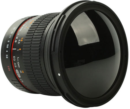 На Photokina 2012 будет показан прототип объектива Samyang 10mm 1:2.8 ED AS UMC CS