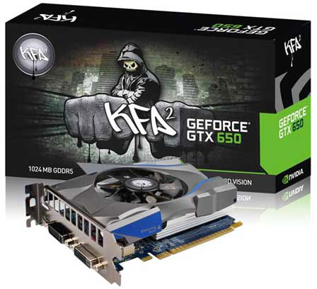 Ассортимент KFA2 пополнили 3D-карты GeForce GTX 660 EX OC и KFA2 GeForce GTX 650 EX OC
