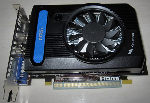AMD Radeon HD 7730 в исполнении MSI