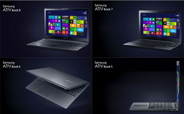 Samsung назовёт свои ноутбуки Ativ Book