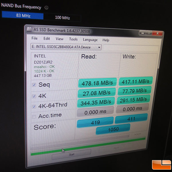 Пользователи разгоняемых SSD Intel получат возможность повышать тактовые частоты контроллера и памяти