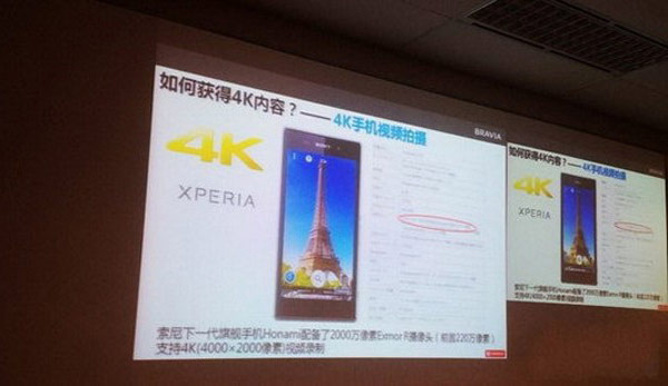 Основой камеры смартфона Sony Honami послужит датчик Exmor R разрешением 20 Мп