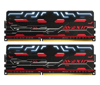 Модули памяти Avexir Blitz 1.1 объемом 8 ГБ представлены в вариантах от DDR3-1600 до DDR3-3200