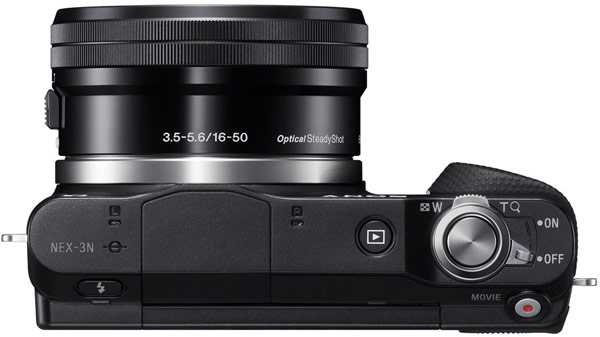 Дисплей камеры Sony NEX-3N поворачивается на 180°