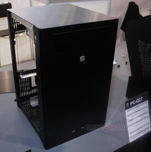 Корпуса Lian Li PC-Q27, PC-Q28 и PC-Q30 рассчитаны на платы типоразмера mini-ITX