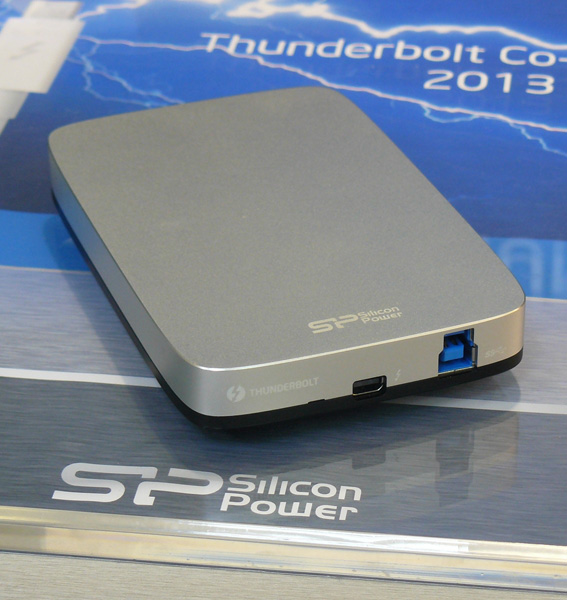 Внешний HDD Silicon Power с поддержкой Thunderbolt