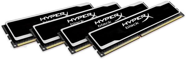 Kingston окрашивает печатные платы модулей памяти HyperX в черный цвет