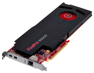 AMD FirePro R5000 сочетает в себе архитектуру AMD Graphics Core Next (GCN) и технологию PCoIP компании Teradici 