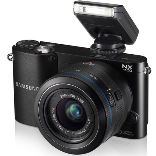 Представлена беззеркальная камера Samsung NX1100 формата APS-C 