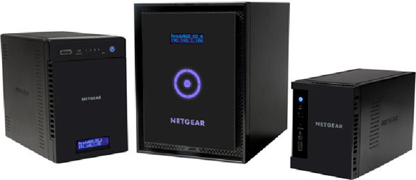 В новое поколение сетевых хранилищ Netgear ReadyNAS вошли три серии настольных моделей и одна стоечная модель высотой 1U