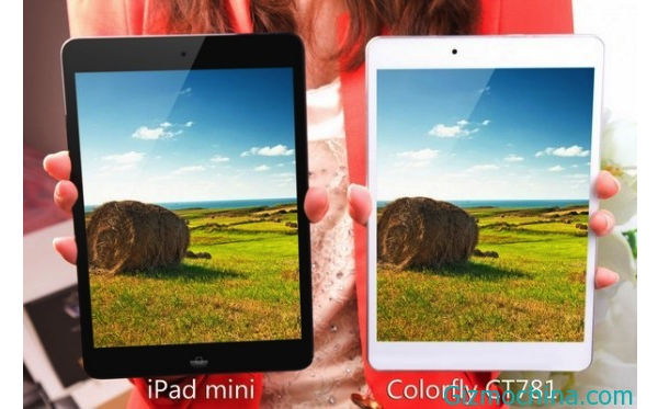 Новый планшет Colorful с экраном размером 7,85 дюйма очень напоминает iPad mini, но имеет меньшую толщину