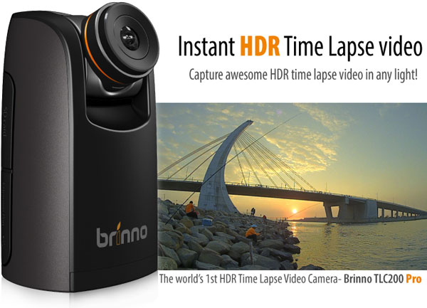 Камера Brinno TLC200 Pro со сменными объективами оптимизирована для