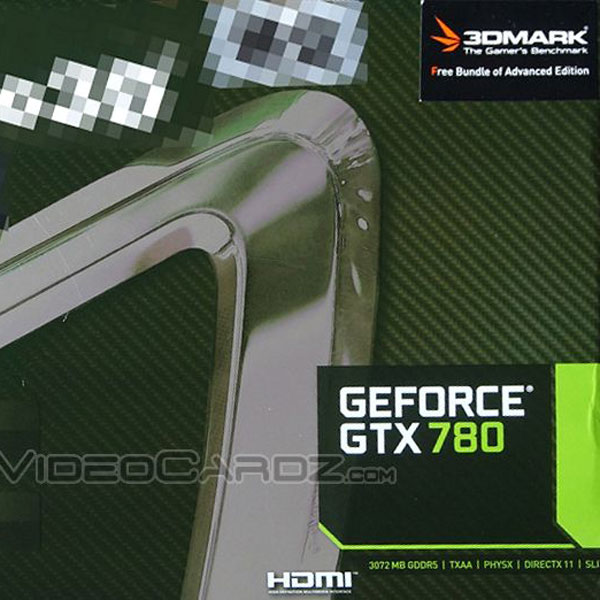 Опубликовано фото упаковки Inno3D GeForce GTX 780, уточнены спецификации