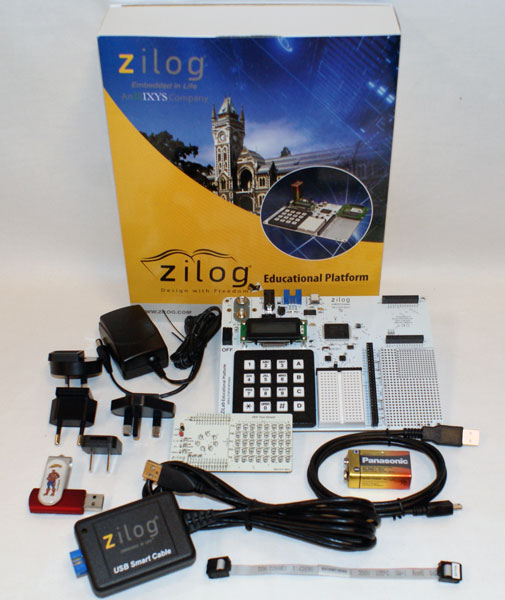 Платформа Zilog ZED предназначена для школ и других учебных заведений