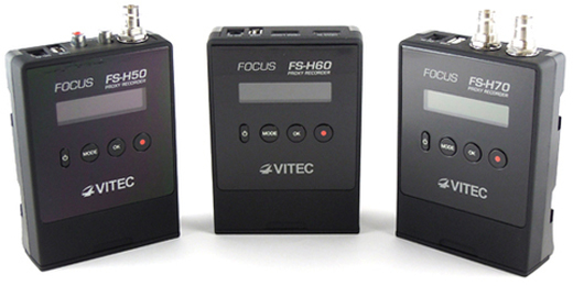 Портативный рекордер Focus FS-H70 поддерживает карточки SDHC и сетевое подключение
