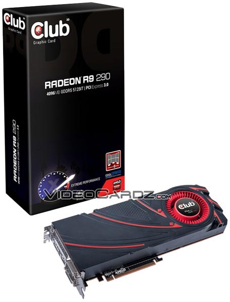 Данных о цене Radeon R9 290 пока нет