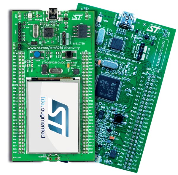 В конфигурацию микроконтроллеров серий STM32F429/439 входит ядро ARM Cortex-M4