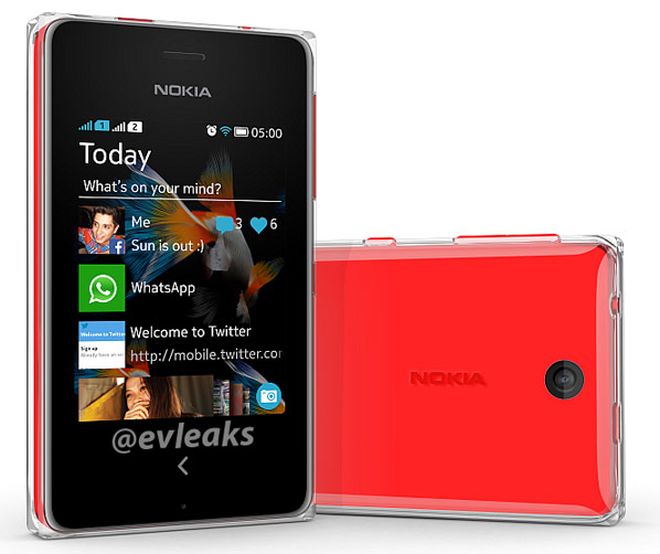 Сотовый телефон Nokia Asha 501 будет поддерживать две карточки SIM