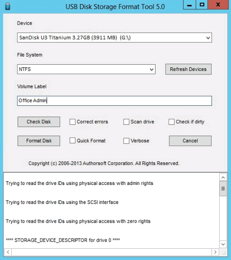 Disk image tool