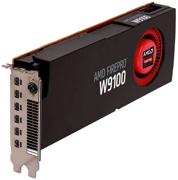 Производительность 3D-карты AMD FirePro W9100 для рабочих станций оценивается в 2,62 TFLOPS