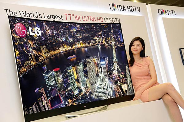 Во втором полугодии на фабрике LG Display M2 начнется выпуск панелей OLED размером до 110 дюймов по диагонали