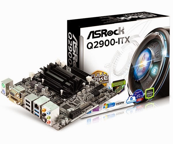 Плата ASRock Q2900-ITX выполнена в типоразмере mini-ITX, ASRock Q2900M — microATX