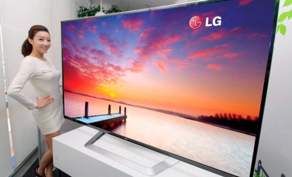 В следующем месяце LG покажет 55-дюймовый дисплей OLED разрешением 8K, который в течение года может стать серийным продуктом