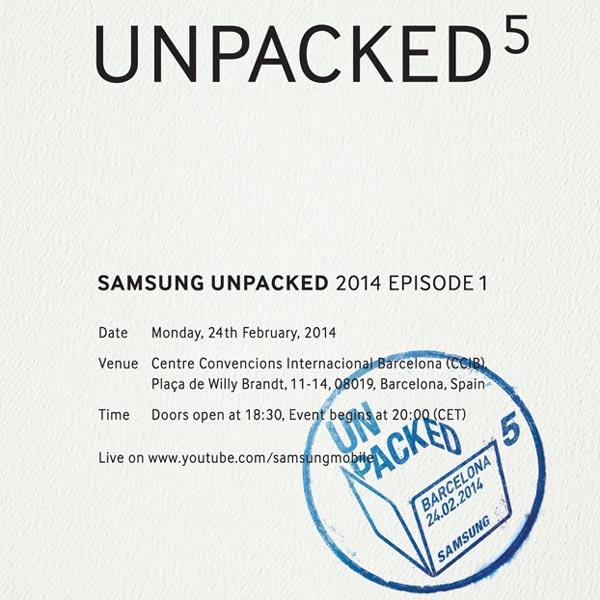 Мероприятие Unpacked 5 в Барселоне состоится 24 февраля