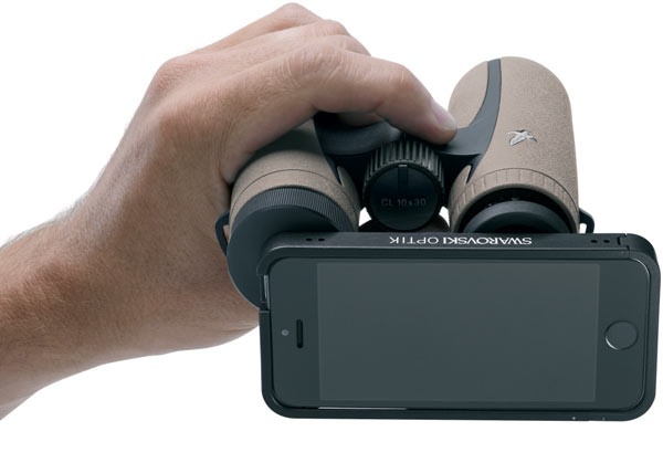 Swarovski Optik анонсирует адаптер PA-i5 для использования биноклей и подзорных труб совместно со смартфонами Apple iPhone 5 и 5s