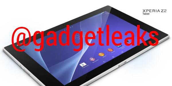 Планшет Sony Xperia Tablet Z2 будет построен на однокристальной системе Qualcomm Snapdragon 800 