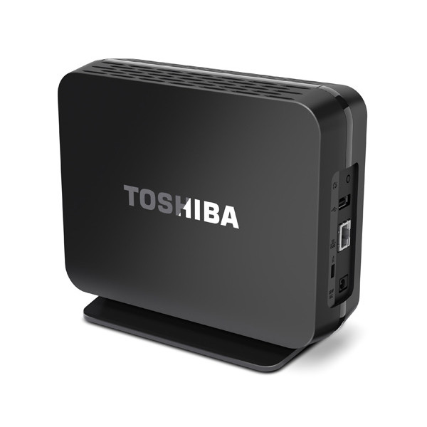 Компания Toshiba представила накопитель с сетевым подключением Canvio Home Backup & Share