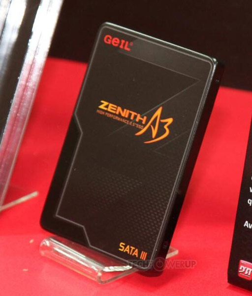 В накопителях GeIL Zenith используются контроллеры SandForce и флэш-память типа MLC NAND