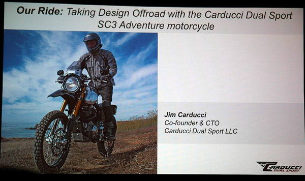 Carducci использует технологии Nvidia, проектируя мотоциклы