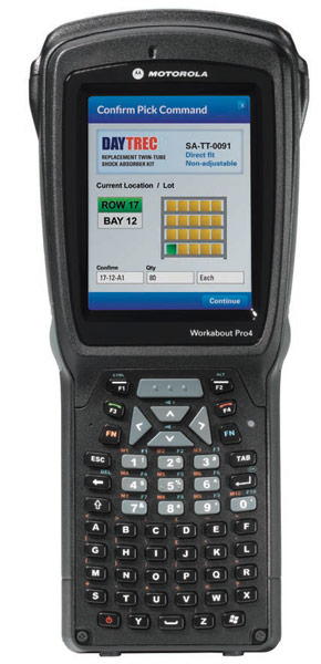 Для компьютера Motorola Solutions Workabout Pro 4 в усиленном исполнении выбран проверенный годами форм-фактор