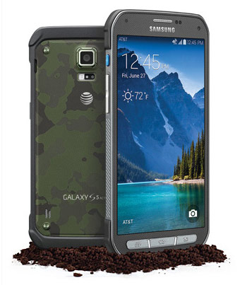 Смартфон Samsung Galaxy S5 Active доступен абонентам оператора AT&T