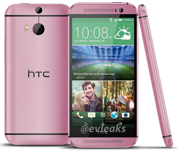 розовый HTC One M8