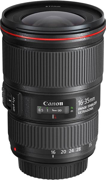 Представлен широкоугольный объектив Canon EF 16-35mm f/4L IS USM