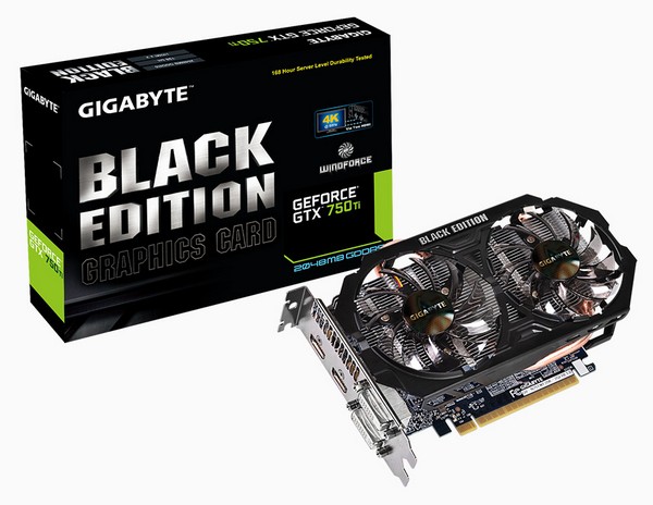 Gigabyte GeForce GTX 750 Ti Black Edition