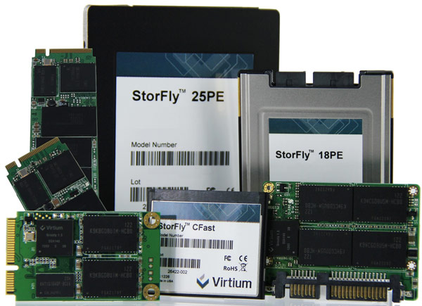 SSD Virtium StorFly второго поколения оснащены интерфейсом SATA 6 Гбит/с