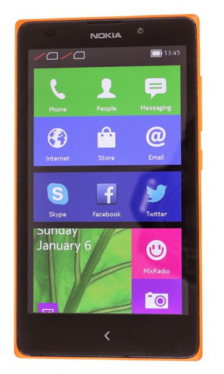 В Индии начались продажи смартфонов Nokia XL с ОС Android