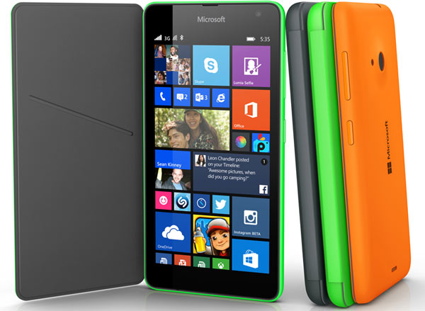 Основой Microsoft Lumia 535 служит SoC Qualcomm Snapdragon 200 