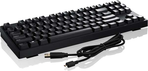 Переключатели клавиатуры Cooler Master NovaTouch TKL совместимы с колпачками для переключателей Cherry MX
