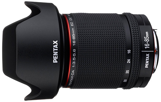 Продажи объектива HD Pentax DA 16-85mm f/3.5-5.6ED DC WR должны начаться зимой этого года