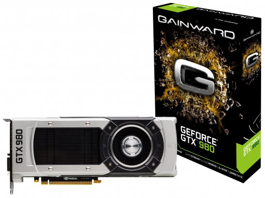 Компания Gainward представила две 3D-карты GeForce GTX 970 и одну GTX 980