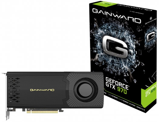 Компания Gainward представила две 3D-карты GeForce GTX 970 и одну GTX 980