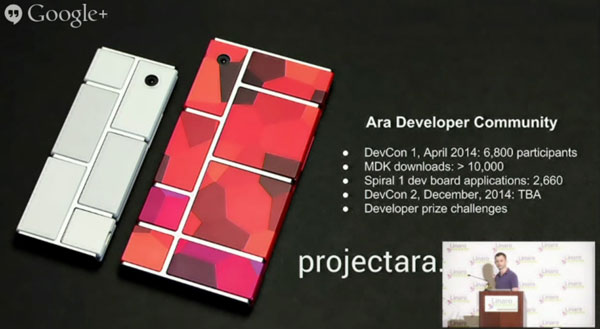 Полнофункциональный прототип модульного смартфона Project Ara покажут в декабре