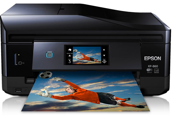 Для высококачественной передачи цветов в принтере Expression Photo XP-860 используются чернила Claria Photo HD шести цветов