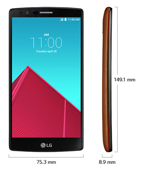 Фотогалерея дня: смартфон LG G4 с изогнутым экраном